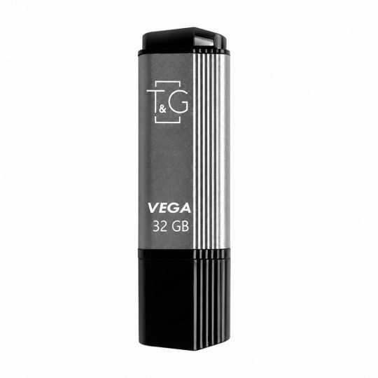 Флеш-пам'ять USB T&amp;amp;G Vega 32GB USB 2.0 (121) grey - купити за 330.75 грн у Києві, Україні