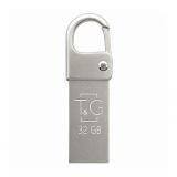 Флеш-пам'ять USB T&G Metal 32GB USB 2.0 (027) з карабіном