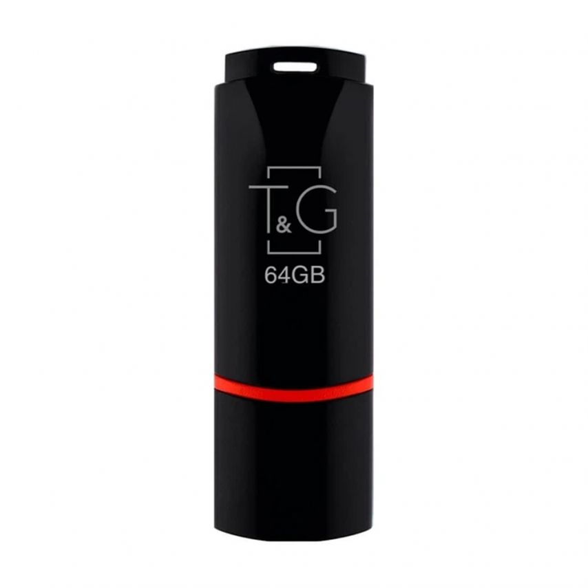 Флеш-память USB T&G Classic 64GB USB 2.0 (011) black