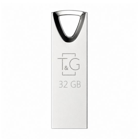 Флеш-пам'ять USB T&G Metal 32GB USB 2.0 (117) silver - купити за 330.75 грн у Києві, Україні