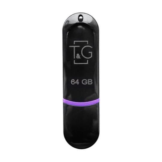 Флеш-пам'ять USB T&G Jet 64GB USB 2.0 (012) black - купити за 375.75 грн у Києві, Україні