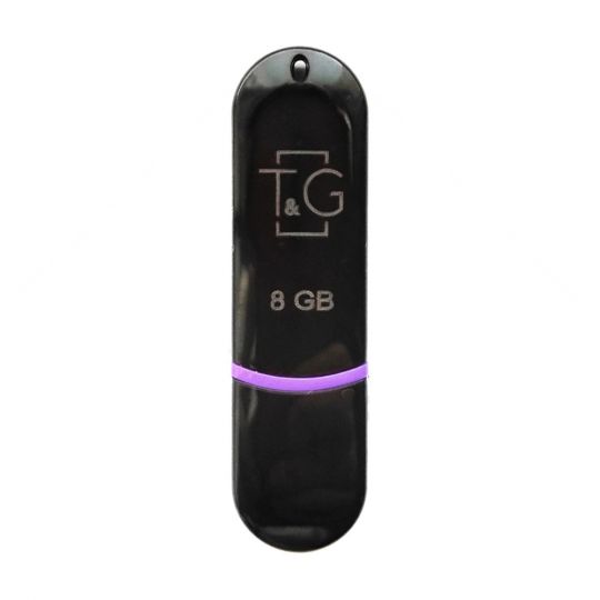 Флеш-пам'ять USB T&G Jet 8GB USB 2.0 (012) black - купити за 202.50 грн у Києві, Україні