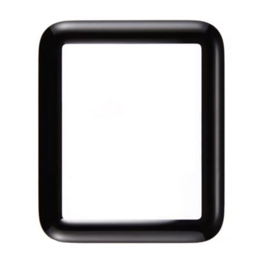 Скло для переклеювання для Apple Watch 2 42мм, Apple Watch 3 42мм з OCA-плівкою black Original Quality - купити за 405.90 грн у Києві, Україні