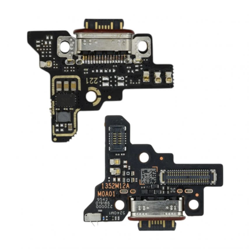 Шлейф (нижняя плата) для Xiaomi 13T, 13T Pro с разъемом зарядки и микрофоном Original Quality