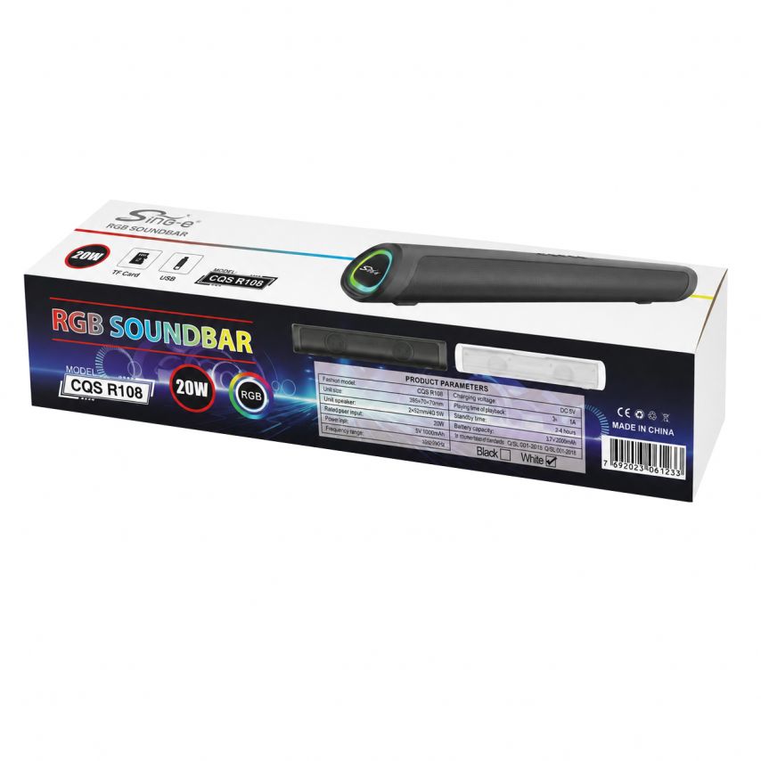 Портативная колонка CQS R108 16W black