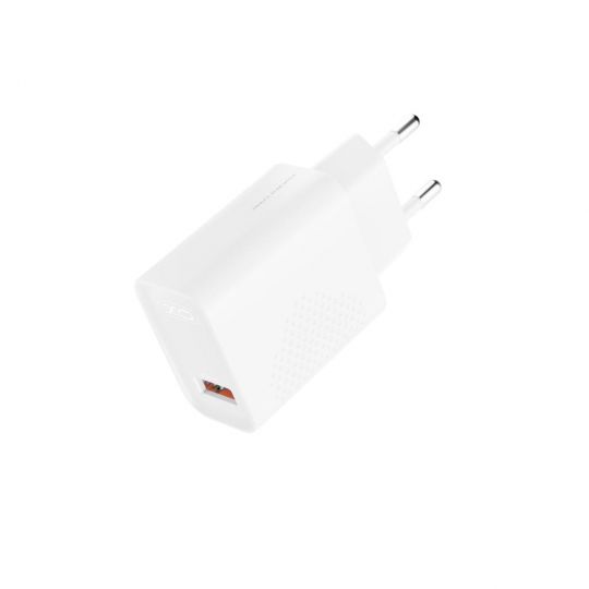 Мережевий зарядний пристрій (адаптер) XO L159 1USB / QC3.0 / 18W white - купити за 149.49 грн у Києві, Україні