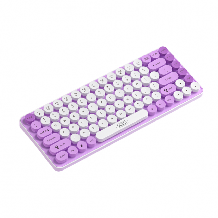Клавиатура XO KB-12 беспроводная purple