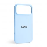 Чехол Full Silicone Case для Apple iPhone 18 Pro Max Sky blue (58)
