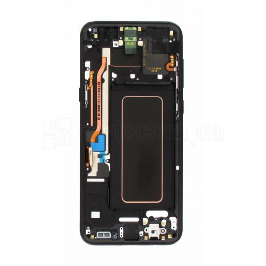 Дисплей (LCD) для Samsung Galaxy S8 Plus/G955 (2017) с тачскрином и рамкой black Service Original (PN:GH97-20470A)