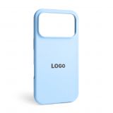 Чохол Full Silicone Case для Apple iPhone 18 Pro Sky blue (58)