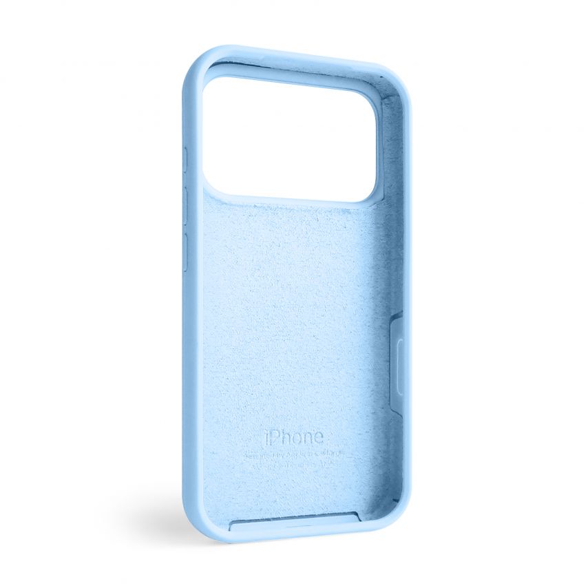 Чохол Full Silicone Case для Apple iPhone 18 Pro Sky blue (58)