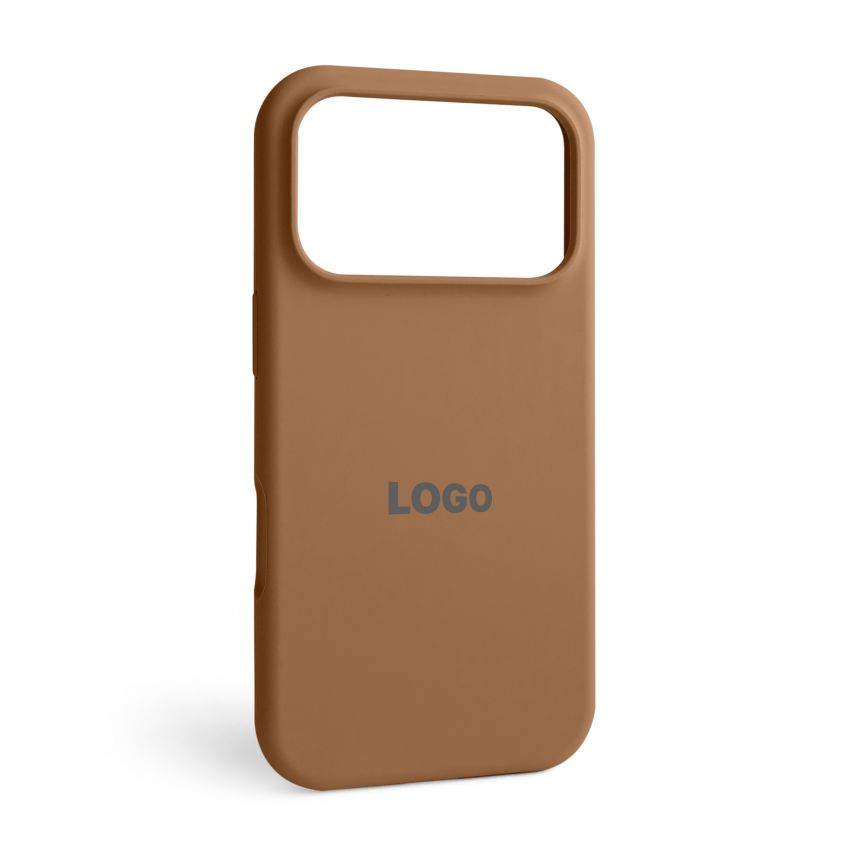 Чехол Full Silicone Case для Apple iPhone 18 Pro desert brown (77)