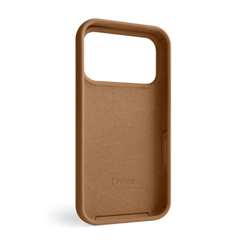 Чехол Full Silicone Case для Apple iPhone 18 Pro desert brown (77)