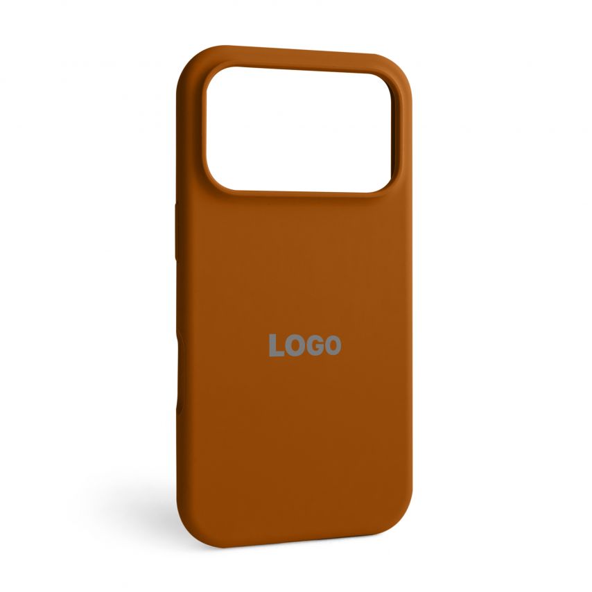 Чехол Full Silicone Case для Apple iPhone 18 Pro hermes orange (78)