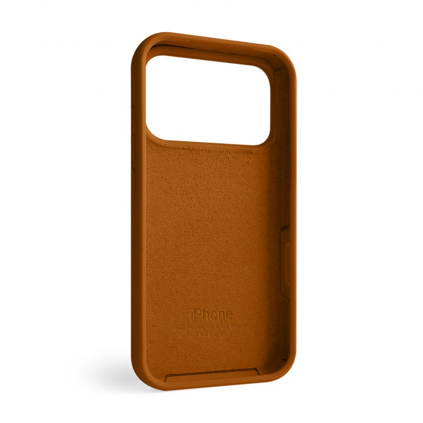 Чехол Full Silicone Case для Apple iPhone 18 Pro hermes orange (78)