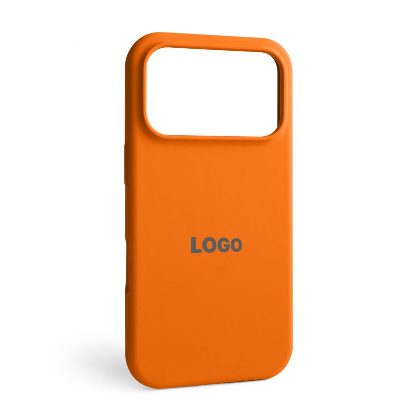 Чехол Full Silicone Case для Apple iPhone 18 Pro bright orange (79)