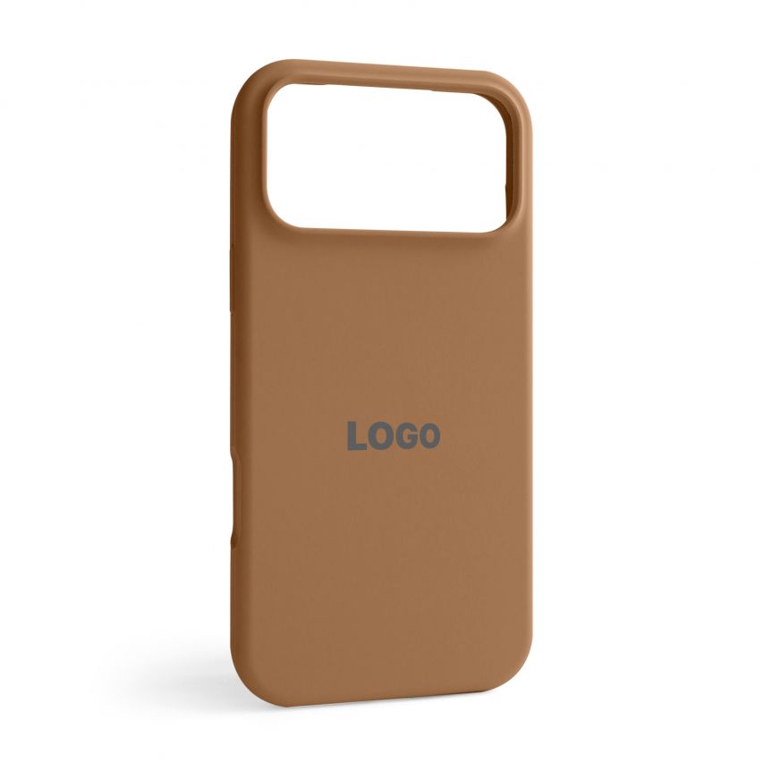 Чехол Full Silicone Case для Apple iPhone 18 Pro Max desert brown (77)