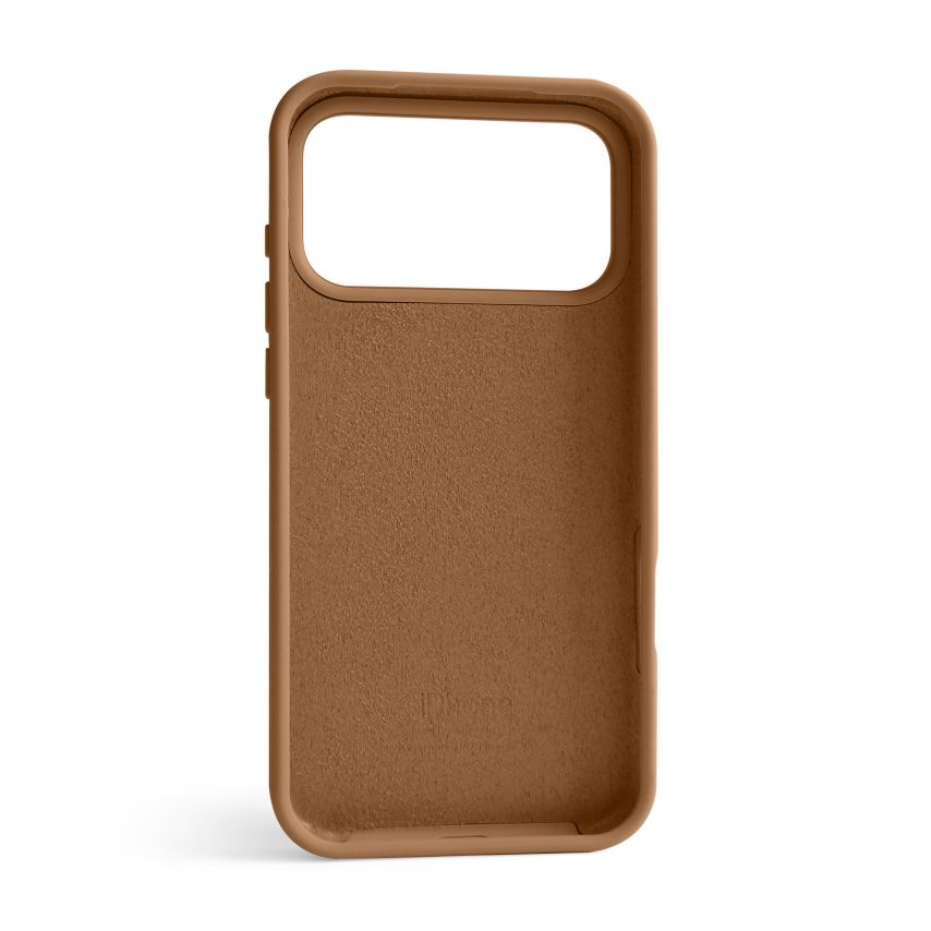 Чехол Full Silicone Case для Apple iPhone 18 Pro Max desert brown (77)