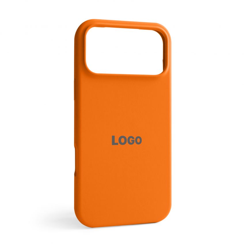 Чехол Full Silicone Case для Apple iPhone 18 Pro Max bright orange (79)