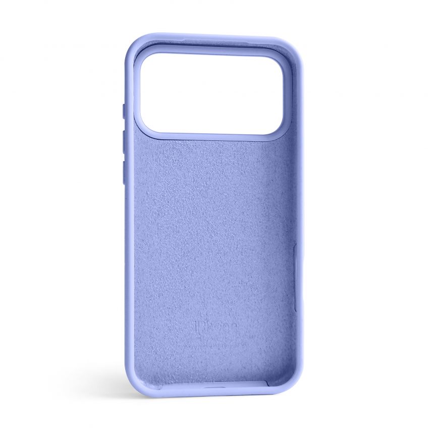 Чехол Full Silicone Case для Apple iPhone 18 Pro Max blue brume (80)
