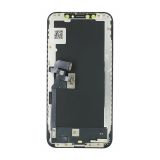 Дисплей (LCD) для Apple iPhone XS black з тачскріном black (in-cell FHD Aumook) High Quality