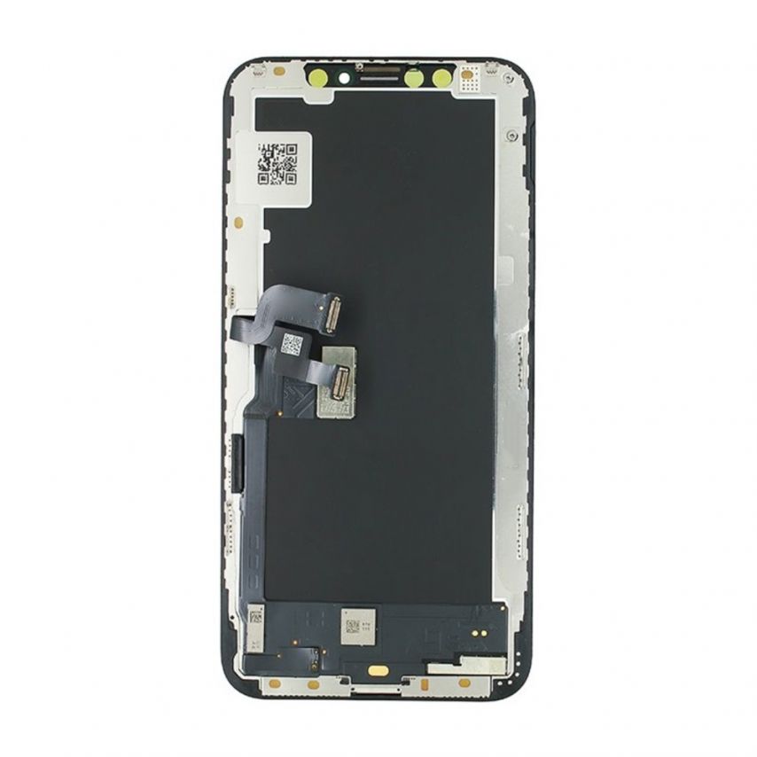 Дисплей (LCD) для Apple iPhone XS black з тачскріном black (in-cell FHD Aumook) High Quality