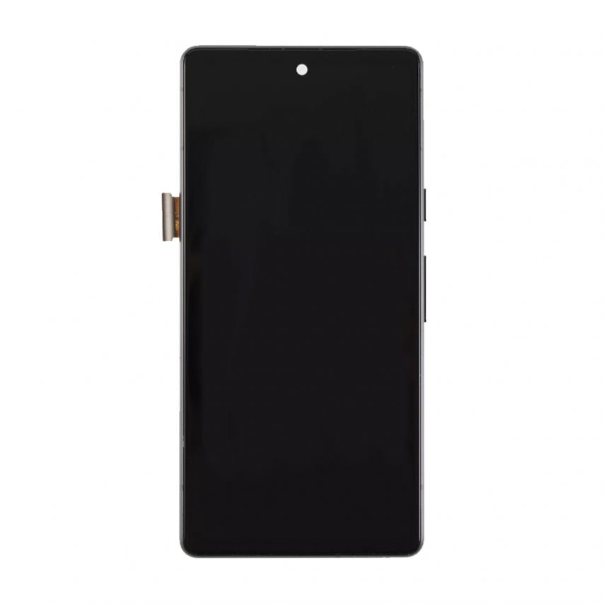 Дисплей (LCD) для Google Pixel 7А с тачскрином и рамкой black (Oled) Original Quality