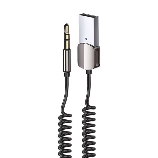 Аудіо-адаптер WALKER BTA-505 Car Receiver to AUX 3.5мм Bluetooth black (тех.пак.) - купити за 381.65 грн у Києві, Україні
