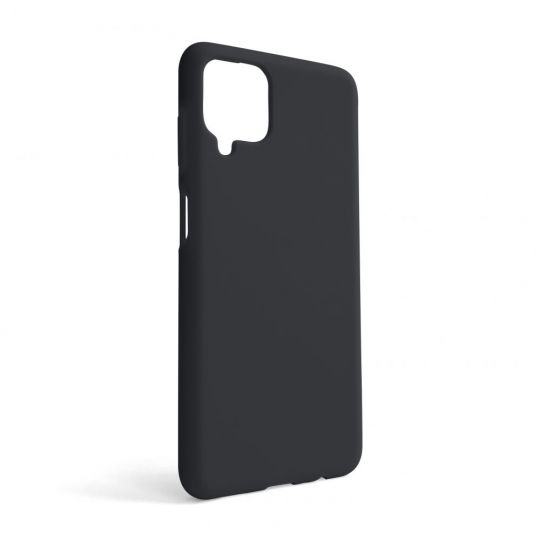 Чехол Full Silicone Case для Samsung Galaxy A12/A125 (2020) black (01) (без логотипа) - купить за 0.00 грн в Киеве, Украине