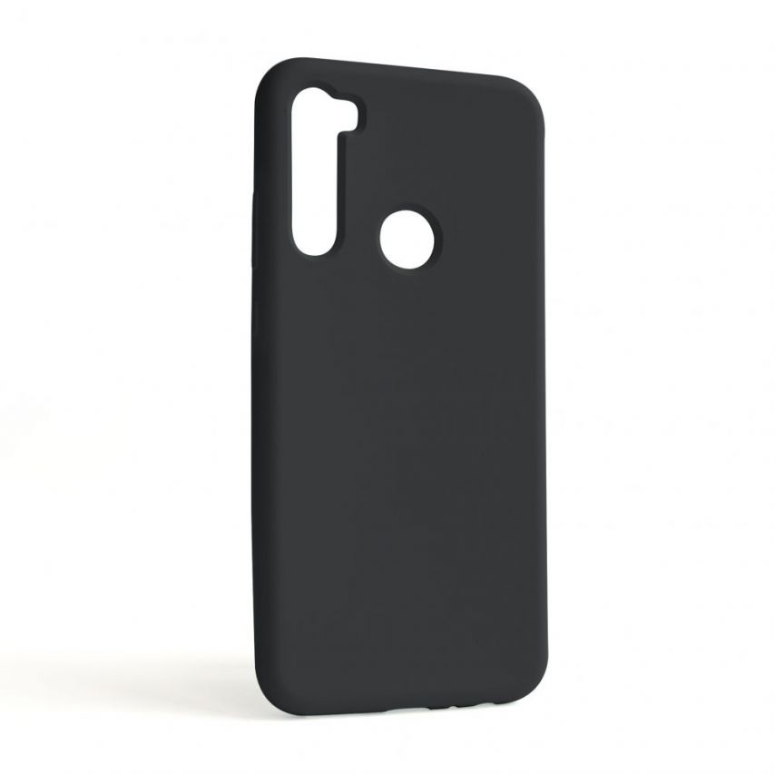 Чохол Full Silicone Case для Xiaomi Redmi Note 8T black (01) (без логотипу)