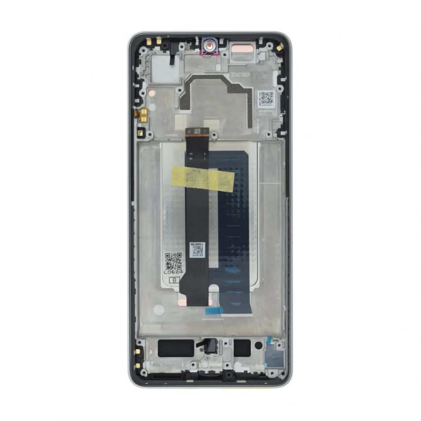 Дисплей (LCD) для Xiaomi Poco X6 Pro 5G 2311DRK48G, 2311DRK48I с тачскрином и рамкой black (Amoled) Service Original