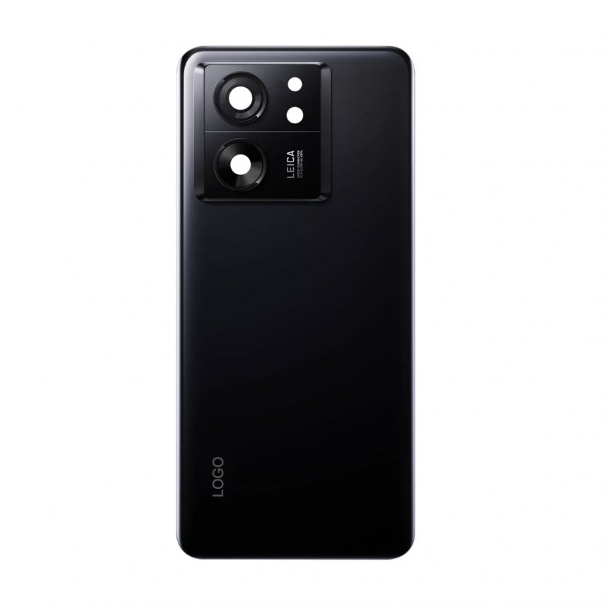 Задняя крышка для Xiaomi 13T, 13T Pro со стеклом камеры black Original Quality