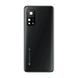 Задня кришка для Xiaomi Mi 10T, Mi 10T Pro зі склом камери black Original Quality