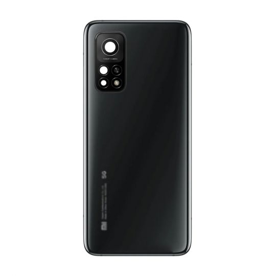 Задня кришка для Xiaomi Mi 10T, Mi 10T Pro зі склом камери black Original Quality - купити за 622.88 грн у Києві, Україні