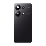 Задняя крышка для Xiaomi Redmi Note 13 Pro 4G со стеклом камеры black Original Quality