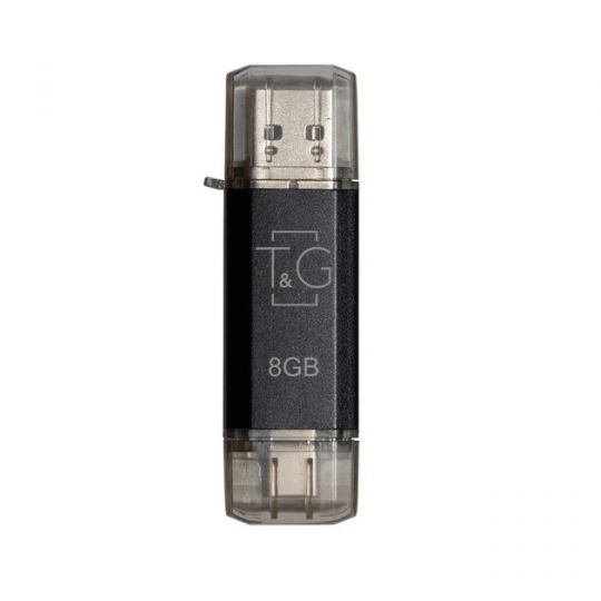 Флеш-пам'ять USB T&G Type-C Star 8GB USB 2.0 (009) black - купити за 224.50 грн у Києві, Україні