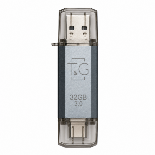 Флеш-пам'ять USB T&G Type-C Star 32GB USB 2.0 (009) silver - купити за 350.22 грн у Києві, Україні