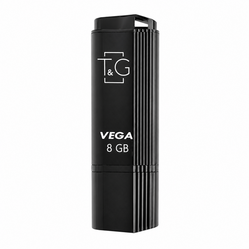 Флеш-пам'ять USB T&G Vega 8GB USB 2.0 (121) black