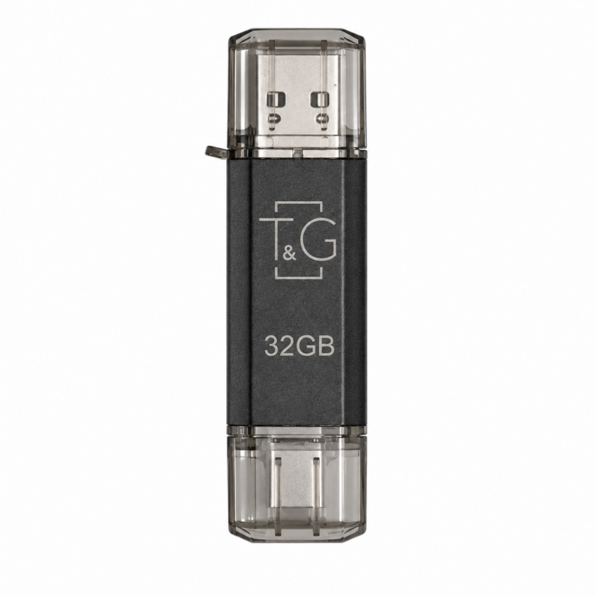 Флеш-память USB T&G Type-C Star 32GB USB 2.0 (009) black