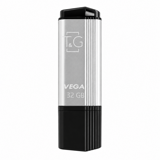 Флеш-пам'ять USB T&G Vega 32GB USB 2.0 (121) silver - купити за 334.51 грн у Києві, Україні