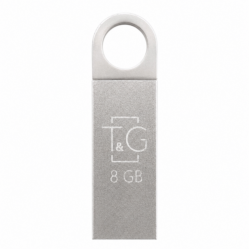 Флеш-пам'ять USB T&G Metal 8GB USB 2.0 (026) silver