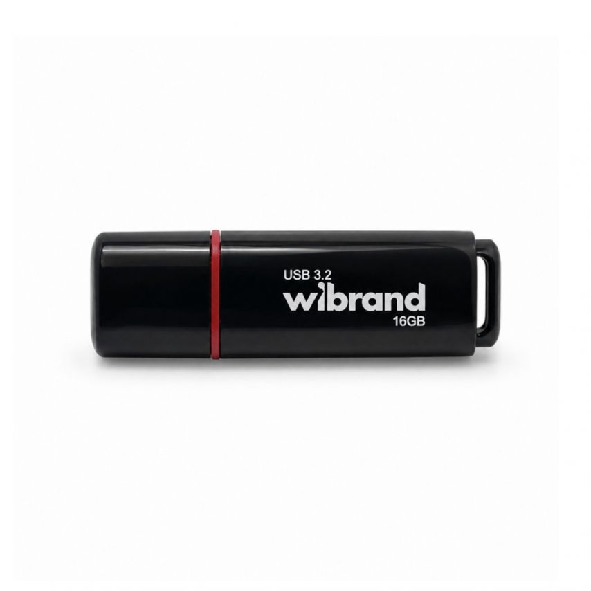 Флеш-пам'ять USB Wibrand Scarab 16GB USB 3.2 Gen1 black