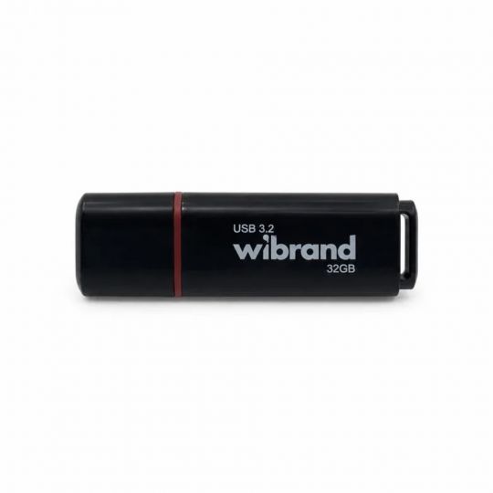 USB 32GB Wibrand USB 3.2 Gen1 Scarab black - купити за 449.00 грн у Києві, Україні