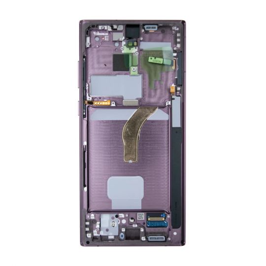 LCD Samsung S22 Ultra 5G/S908 (2022) with frame violet (Oled) Original Quality - купити за 5 513.72 грн у Києві, Україні