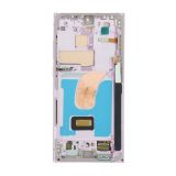 LCD Samsung S23 Ultra 5G/S918 (2023) with frame violet (IPS) High Quality