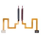 Flat Cable Samsung A22 5G/A226 with Touch ID black High Quality / шлейф з кнопкою живлення та сканером відбитку пальця