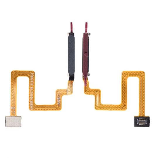 Flat Cable Samsung A22 5G/A226 with Touch ID black High Quality / шлейф з кнопкою живлення та сканером відбитку пальця - купити за 493.90 грн у Києві, Україні