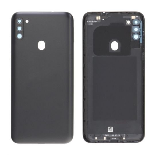 Задня кришка для Samsung Galaxy M11/M115 (2020) зі склом камери black High Quality - купити за 336.75 грн у Києві, Україні