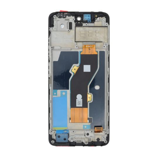 Дисплей (LCD) для Infinix Hot 40i с тачскрином и рамкой black (IPS) High Quality - купить за 830.65 грн в Киеве, Украине