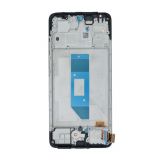 Дисплей (LCD) для Xiaomi Redmi Note 14 4G 24117RN76G/24117RN76O 160х73mm с тачскрином и рамкой ocean blue (Amoled) Service Original
